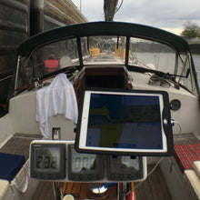 Load image into Gallery viewer, Tidal Mounts clamp on to your helm
